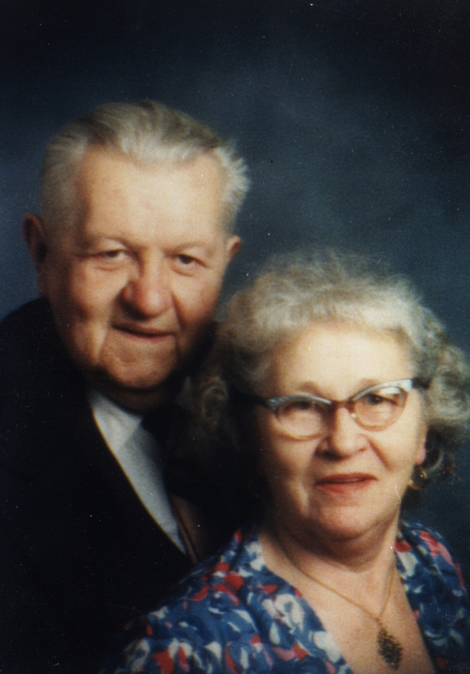 My grandparents, in happier times